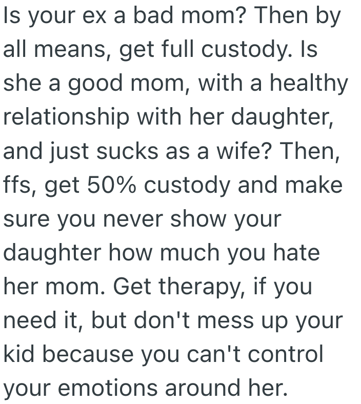 Screenshot 2025 03 26 at 9.45.54 PM Divorcing Dad Wants His Cheating Ex Wife To Lose Custody Of Their Daughter, But Hes Worried His Rage Is Blinding Him