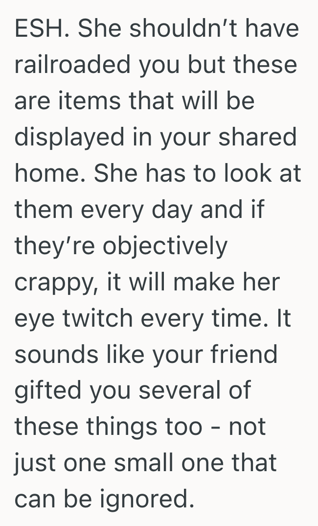 Screenshot 2025 03 27 at 5.05.45 PM Husband Cherished A Thoughtful Gift From His Friend, But When His Wife Altered It Against His Wishes, It Sparked A Debate About Aesthetics And Sentimentality