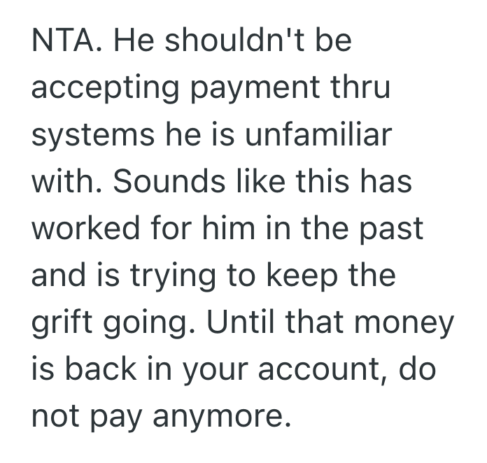 Screenshot 2025 03 28 at 10.12.35 PM His Plumber Accepted Payment Via PayPal For His Work, But Now Theyre Insisting He Get Paid Again Because He Says He Doesnt Know How PayPal Works