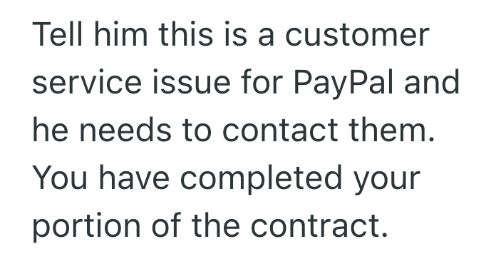 Screenshot 2025 03 28 at 10.12.49 PM His Plumber Accepted Payment Via PayPal For His Work, But Now Theyre Insisting He Get Paid Again Because He Says He Doesnt Know How PayPal Works