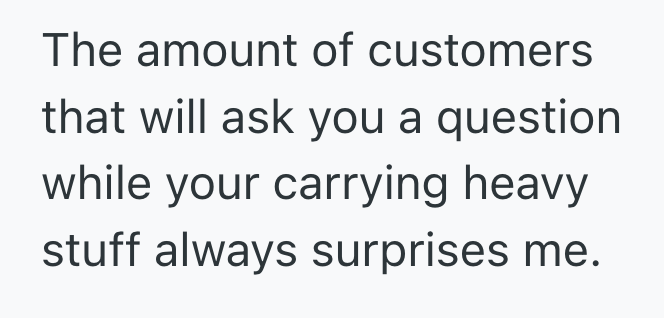Screenshot 2025 03 28 at 11.08.57 PM Customer Was Carrying Water When A Shopper Assumed He Was An Employee, But He Made It Clear That He Was There To Shop