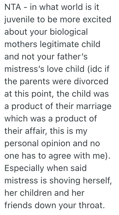 Screenshot 2025 03 28 at 4.35.25 PM Teenager Is Much Happier About Her Moms Pregnancy Than Her Stepmoms, And Shes Wondering If Thats A Problem