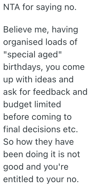 Screenshot 2025 03 28 at 5.18.50 PM Her Family Expects Her To Chip In A Lot of Money For Her Dads Birthday, But She Told Them She Doesnt Think So