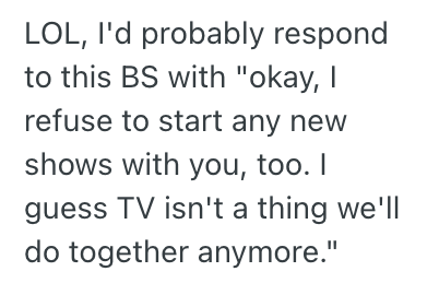Screenshot 2025 03 29 at 10.02.46 AM His Girlfriend Keeps Falling Asleep Within Minutes Of Watching A TV Show, So He Set A New Rule That Made Her Furious