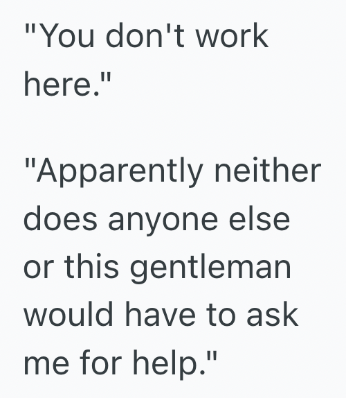 Screenshot 2025 03 29 at 9.54.29 AM Power Tripping Employee Mistook Shoppers Assistance Of An Elderly Man For Interference, So The Good Samaritan Was Shown The Door
