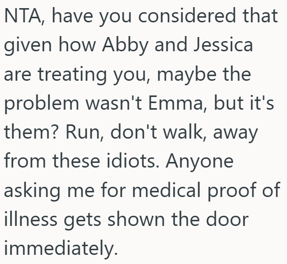 Screenshot 6 580c52 Womans Friend Keeps Treating Her Like Shes The Same As Her Toxic Friend From The Past, But She Insists Its Not Fair