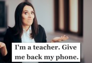 A Teacher Mistook A Substitute For A Student And Tried To Discipline Her, But He Learned The Hard Way That Looks Can Be Deceiving