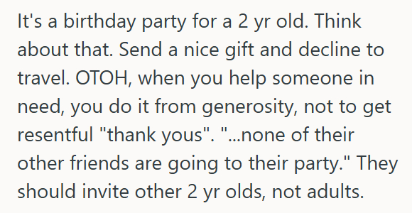 Thanks 1 Man Refuses To Travel For A Friend’s Destination Birthday After They Showed No Gratitude For Staying In His Home For Two Weeks