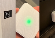 Hotel Customer Found A Creepy-Looking Device Tucked Away In His Room, But It Turns Out There’s an Interesting Explanation