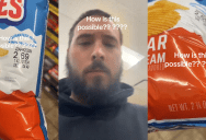 Customer Was Going To Pick Up Some Chips At The Grocery Store, But After A Little Math Later He Realized They Cost As Much As A Ribeye Steak