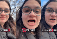 She Sat Down At A Diner For A Simple Lunch, But Then The Bill Showed Up And Revealed A Big Refill Charge