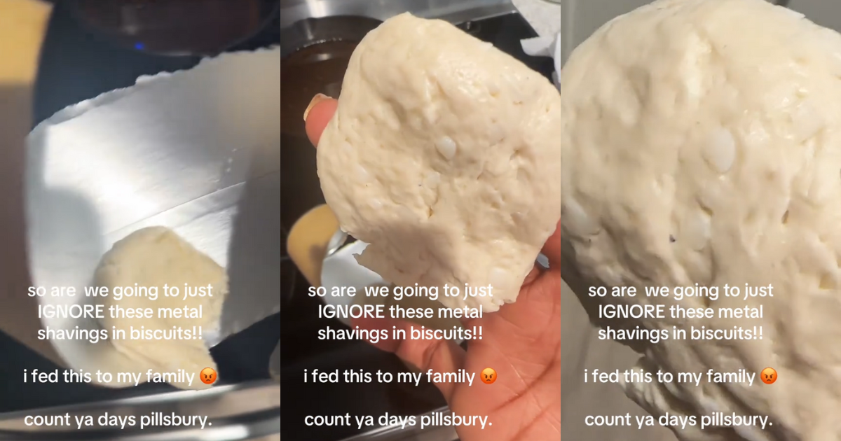 @badgalprepre cooking biscuit dough