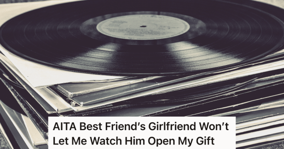 stack of vinyl records