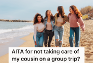 She Invited Her Cousin To Join Her On A Group Trip, But Her Cousin Ended Up Arriving Late And Leaving That Same Night