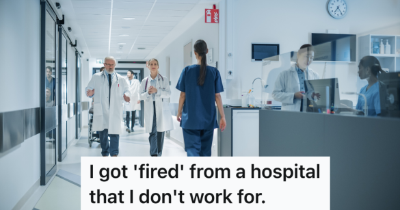 doctors and nurses walking in a hospital