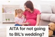 Pregnant Woman Said She Can’t Make It To Her Brother-In-Law’s Wedding Because It’s Too Close To Her Due Date, So The Bride Is Calling Her Selfish