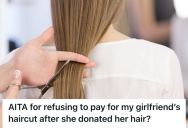 Woman Decides To Chop Off Her Long Hair And Donate It To Charity, But After She Cuts It Off, She Expects Her Boyfriend To Pay Her Bill At The Salon