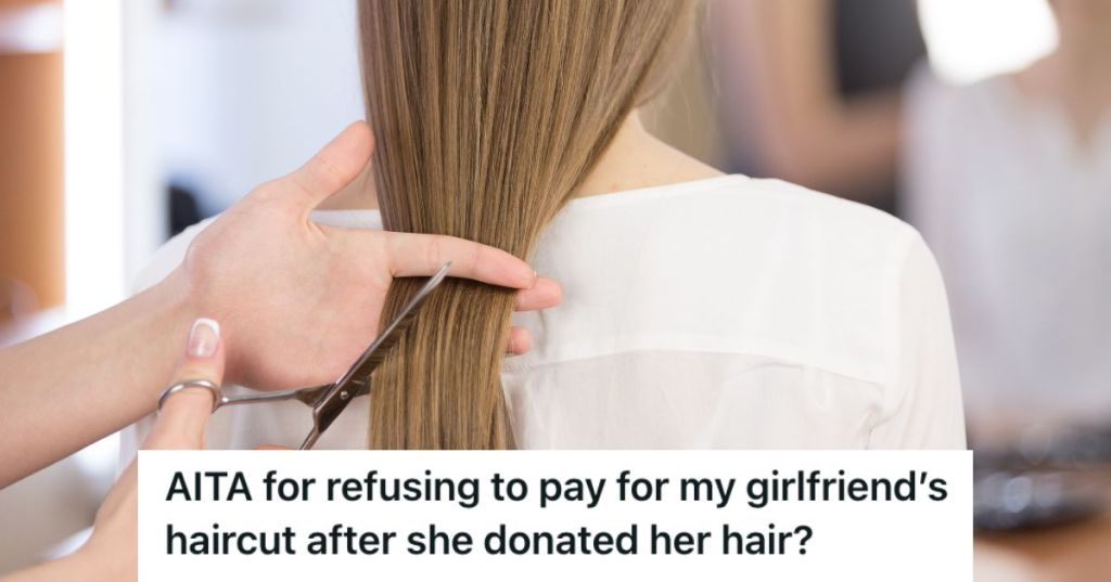 Woman Decides To Chop Off Her Long Hair And Donate It To Charity, But After She Cuts It Off, She Expects Her Boyfriend To Pay Her Bill At The Salon