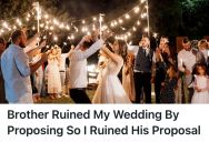 His Brother Has A History Of Stealing The Spotlight During Special Occasions, So He Made Sure His Brother Wouldn’t Hijack His Wedding
