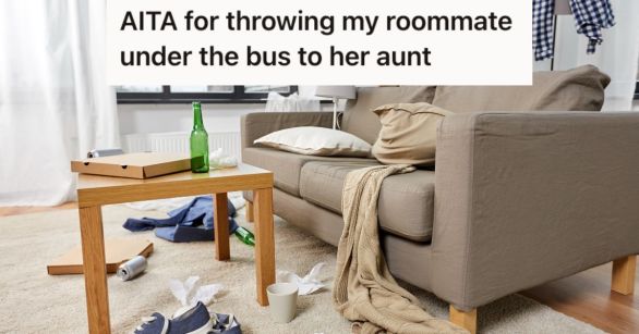 A messy living room with different clutter all over the place