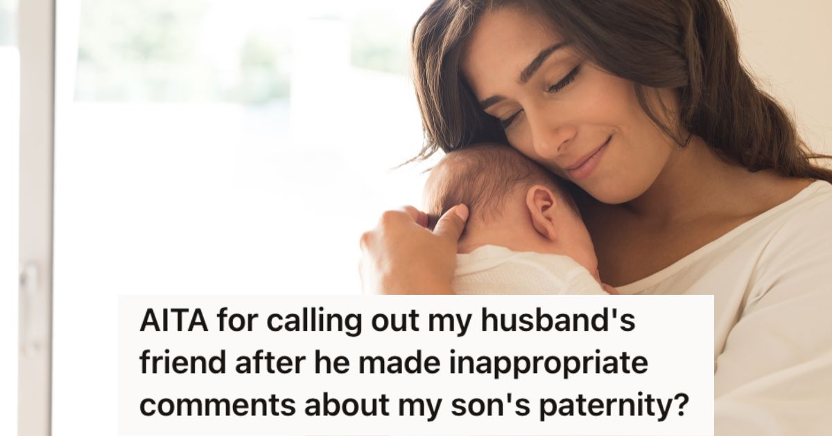 Woman Didn’t Like The Joke Her Husband’s Friend Made About Her Baby’s Paternity, So She Lashed Out And Said She Felt Disrespected