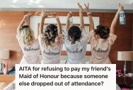 Maid Of Honor Kept Badgering The Bride’s Friend To Pay More For A Room For A Bachelorette Party, So The Friend Blocked Her And Refused To Pay