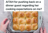 Gluten Free Woman Tags Along To A Dinner Party With Her Sister-In-Law, But She Gets Pushy When Everyone Is Raving About The Dinner Rolls