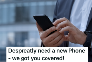 Company Decides To Order New Work Phones, But One Employee Is So Eager To Get One That He Ends Up Being The Only Employee Without An Upgrade