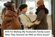 Woman Hosted A Dinner Party For Her Husband’s Family, But When Her Mother-In-Law Invited An Unwelcome Guest, Everyone Ended Up Leaving