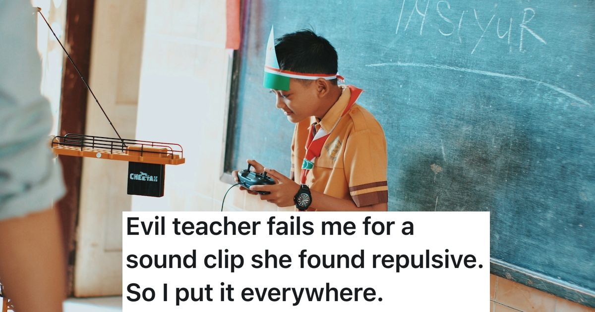 Awful Substitute Teacher Took Over A Typing And Computer Class, But One Tech-Savvy Student Got Revenge To Avoid A Failing Grade