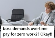 Man’s Boss Demands That He Stay Late Even Though There’s Nothing Left To Do At The Office, So He Catches Up On Some Reading