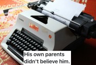 A Rich Bully In The Sixties Had To Eat His Words When A Clever Classmate Used His Electric Typewriter Against Him
