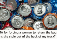 She Tracked Down The Woman Who Stole Her Cans, But Now She’s Wondering If She Went Overboard In Reclaiming Them