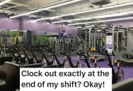 Gym Employee Constantly Got Late Relief From A Coworker After An All-Night Shift, But Then Got In Trouble For Clocking Out Late