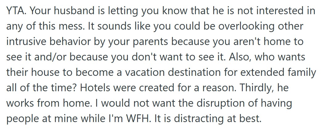 comment 2 2 Married Couple Discussed Their Desires In A Dream Home, And She Said She Wanted Enough Room For Their Families To Come And Stay For Visits. But Her Husband Said He Didnt Want Them Around.