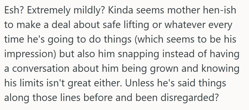 comment 3 30 Her Boyfriend Was Excited About Some Wood That Was Getting Delivered, But Instead Of Being Excited With Him, She Made A Comment That He Didnt Like