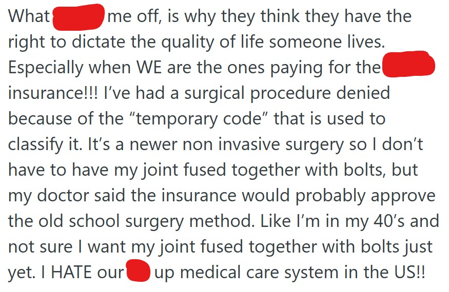 comment 5 13 Employee Endured A Terrible Work Environment At A Health Insurance Company, So They Started Approving Every Request That Came In No Matter What