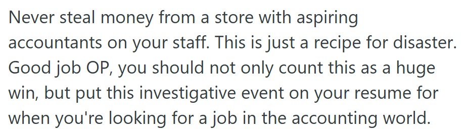 comment 5 His Boss Kept Telling Him To Just Do His Job, So He Started Looking Closely At Store Sales And Discovered His Boss Was Stealing