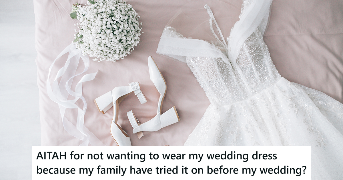 wedding dress, white shoes and white bouquet