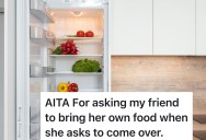 Friend Struggles With Overeating, But Gets Offended When Asked To Bring Her Own Food
