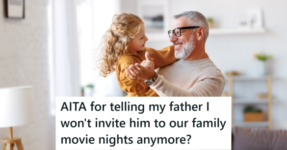 grandpa dancing with granddaughter