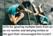 Former Coworkers Could Have Spotted Each Other At The Gym, But One Of Them Had To Make It Weird