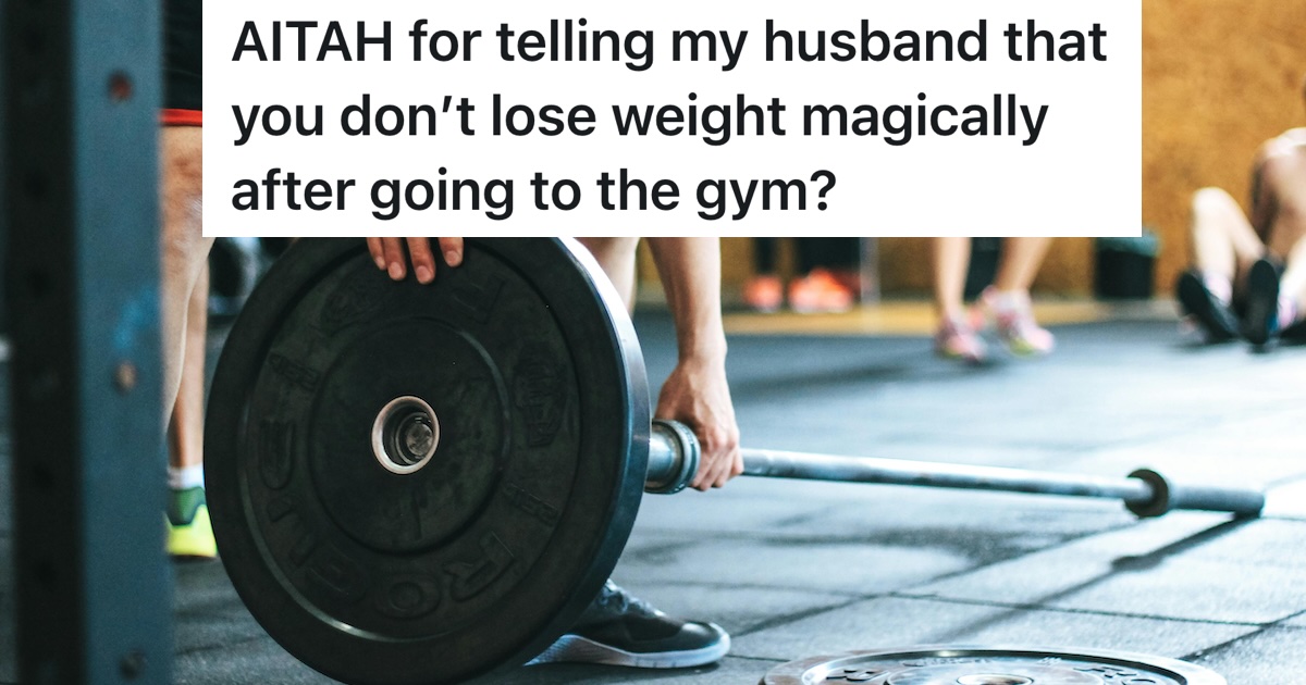 person putting weights on equipment at the gym