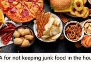 Mom Banned Junk Food From The House To Force Her Overweight Children To Eat Healthier, But Her Other Kids Don’t Think The Rule Is Fair