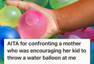 Water Balloon Hit A College Student On Her Walk Home, But Instead Of Letting It Go, She Confronted The Parent About Her Child’s Rude Behavior