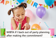 Her Family Failed To Show Up To Her Kid’s Birthday Parties Three Times, But They’re Not Going To Be Happy When She Backs Out Of Helping Them In Return
