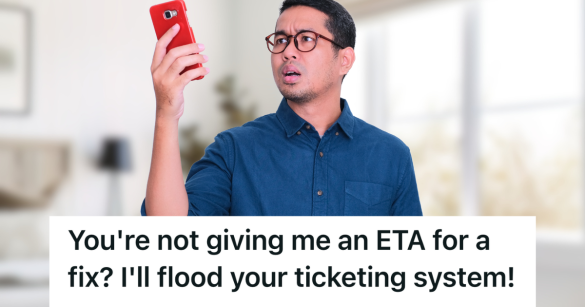 man with no internet connection on phone