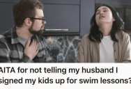 Mom Handled Many Parenting Responsibilities Alone, So Her Husband’s Sudden Complaint About Swim Lessons Felt Like Too Little Too Late