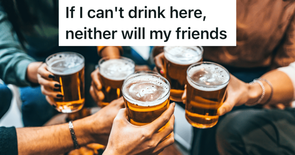 friends clinking full beer glasses