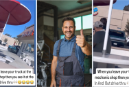 When You Drop Your Truck Off At The Mechanic, You Don’t Expect To See It In A Drive Thru Later That Day. But That’s What Happened To This Woman.